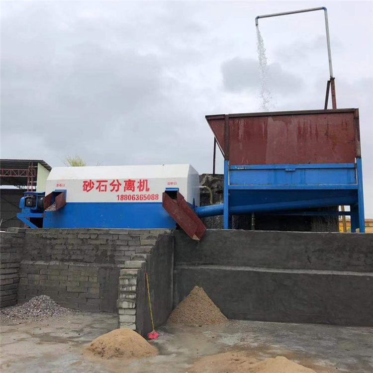 筛沙效率高的振动沙石分离设备 厂家供应【百鸣机械】