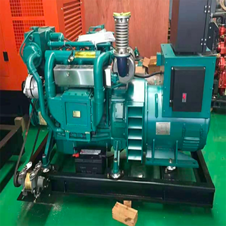 20KW低噪音柴油发电机组 船用发电机组 220kw船用发电机组 潍电工厂直销