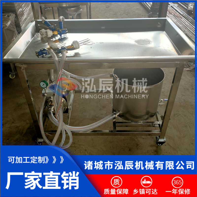 手动双枪八针注射机 平台式盐水注射机 大块肉腌制入味机 现货包邮