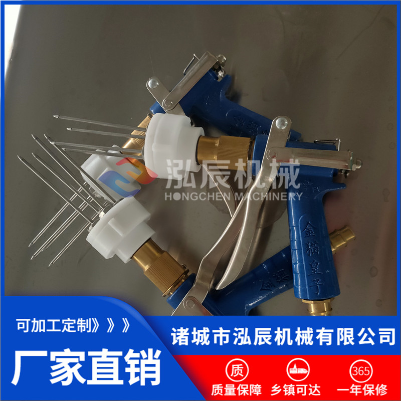 牛羊肉盐水注射机 不锈钢盐水注射机 手动双枪注射机 泓辰现货