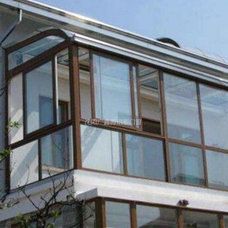 沈阳封阳台 断桥铝防火门窗 卧室隔音窗 铝合金窗户价格