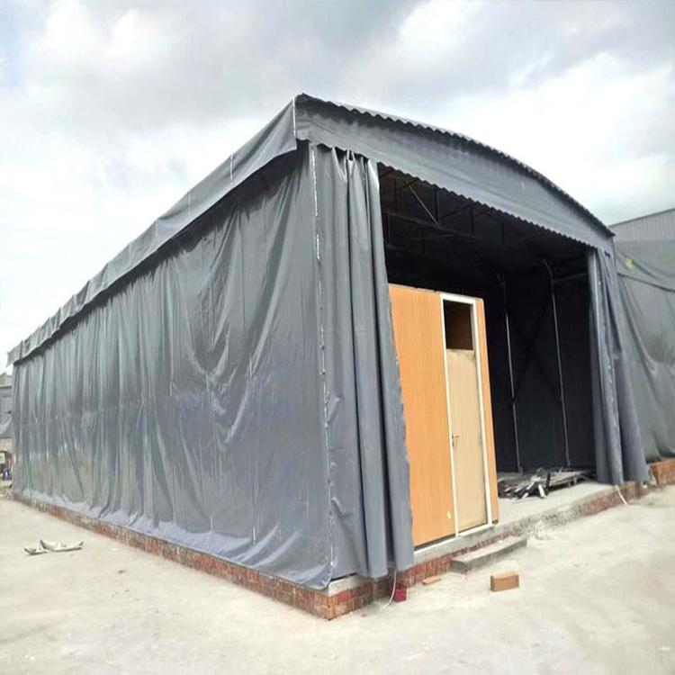羿唐推拉篷  个性化定制推拉雨棚  电动推拉雨棚设计  可移动仓储帐篷安装