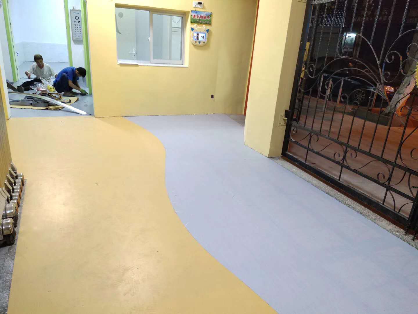 幼儿园环保PVC地板早教中心防滑塑胶地板