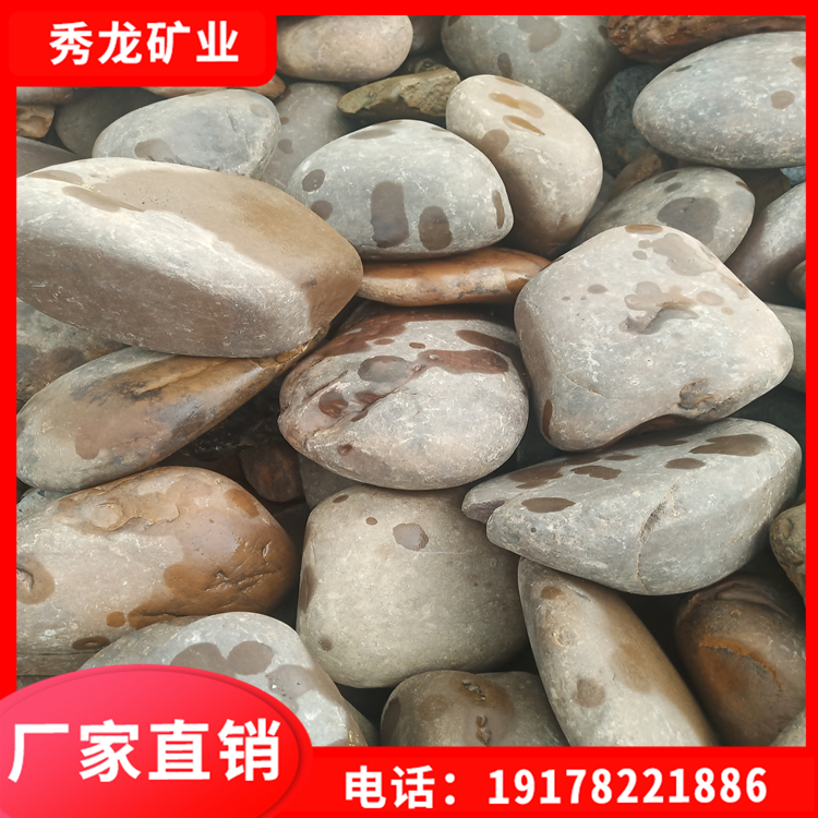 杂色鹅卵石 五彩鹅卵石 天然鹅卵石 园林造景石头 
