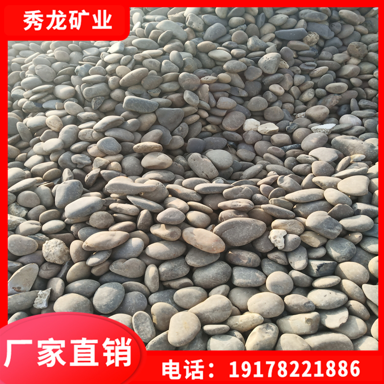 鹅卵石石头 别墅园林铺路铺地装饰造景石