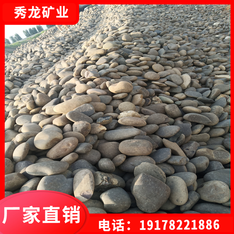 天然鹅卵石风景石鱼池景观石自然石铺路石豆石污水过滤