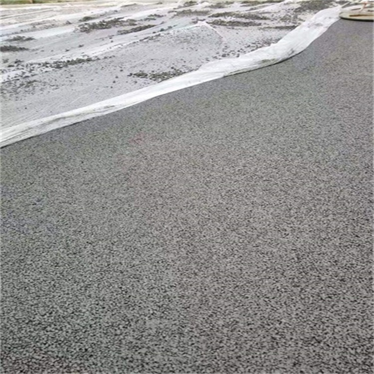 透水混凝土环保 透水路面价格 透水地坪材料 河北虹彩建材