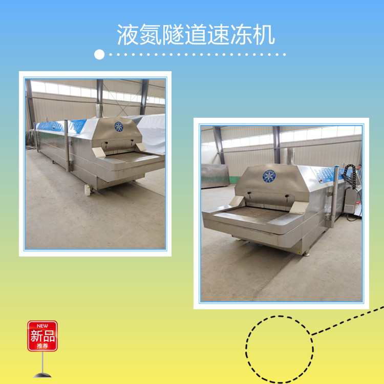 定制加工 液氮速冻机价格 山东隧道速冻机 潍坊隧道速冻机生产商