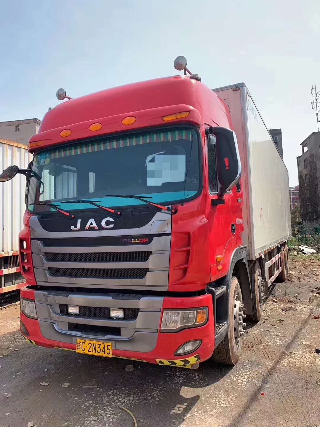 国四江淮JAC前四后八冷藏车 15年6月上户 进口独立冷机 价格实惠