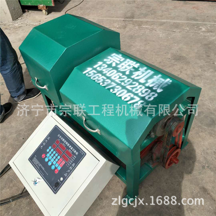 钢管调直机 钢丝钢筋校直机器 液压废旧钢筋拉直机