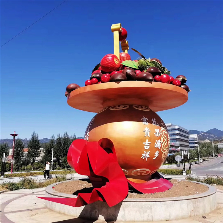 艺术不锈钢雕塑   大型不锈钢雕塑 