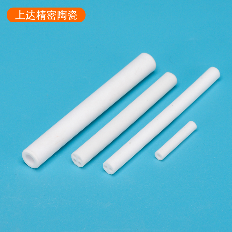 氧化铝陶瓷电加热绝缘管、耐磨耐电压瓷管