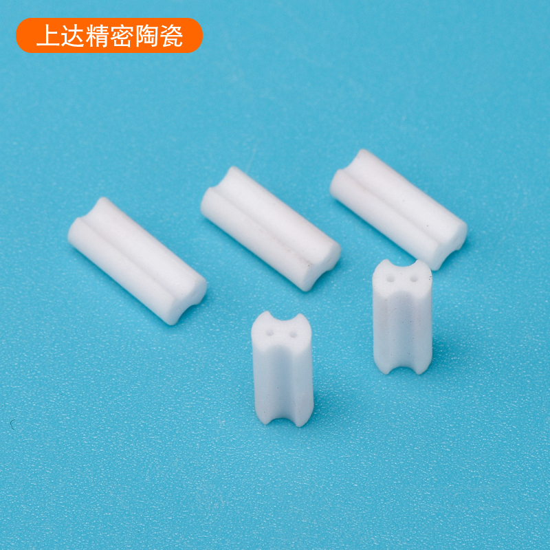 氧化铝陶瓷件双孔瓷管