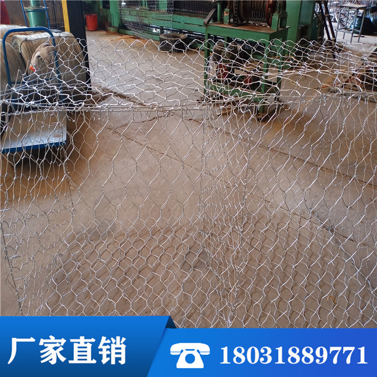 云南河道石笼网箱 热镀锌石笼网 格宾石笼网 热镀锌石笼网 雷诺护垫