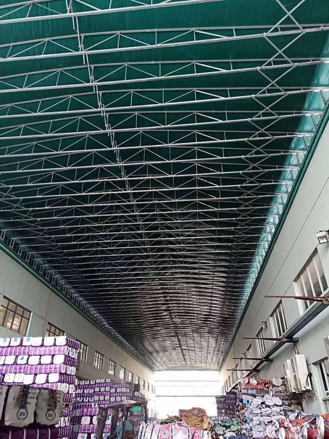 物流运输临时推拉蓬  仓库伸缩蓬  电动汽车推拉棚  移动折叠遮阳帐篷