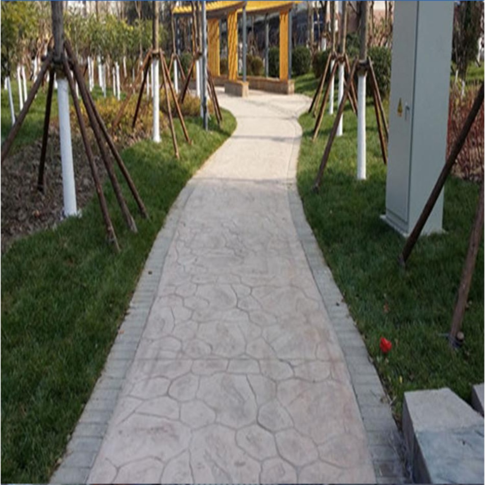 压花地坪模具 压花地坪脱膜粉 压印地坪价格 普林德建材