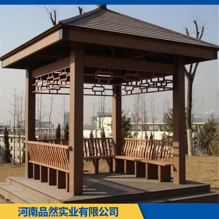 户外碳化实木四角亭 凉亭户外古建六角凉亭 免费设计 欢迎咨询