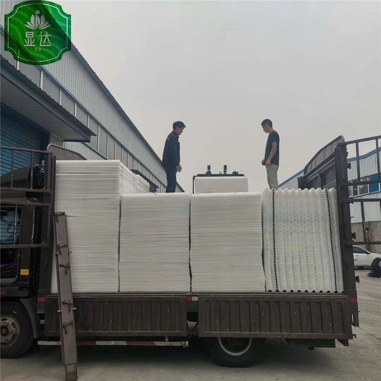 制药厂专用蜂窝斜管填料 显达PVC材质蜂窝斜管价格