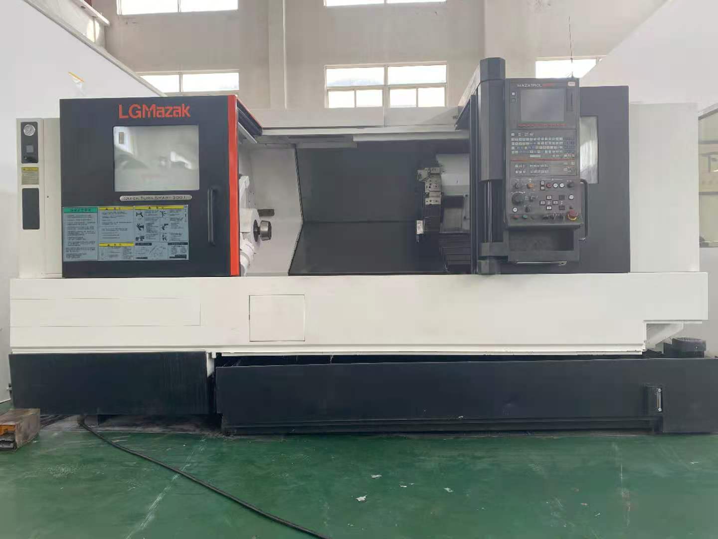 二手数控车床现货出售2016年出厂马扎克QSM300L/1250数控车床3台少用精度高