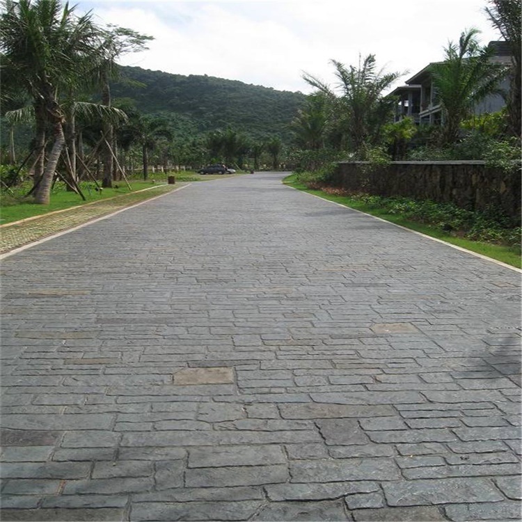 压花地坪价格 压模地坪报价 压印地坪厂家 河北虹彩建材
