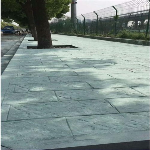 压花地坪特色 压模地坪厂家 压印地坪模具 普林德建材