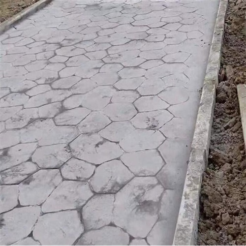 艺术地坪压模 压模路面材料 印花地面压花 普林德建材