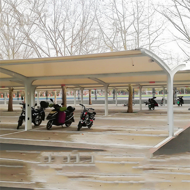 自行车遮雨停车棚 电动车停车棚定制 免费设计 支持定制