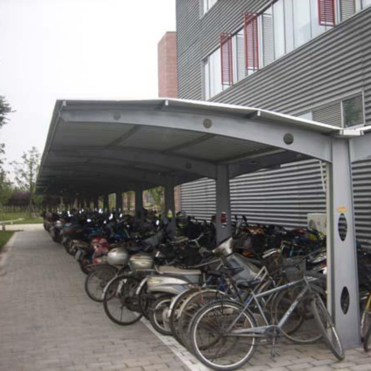 自行车遮雨停车棚 电动车停车棚定制 免费设计 支持定制