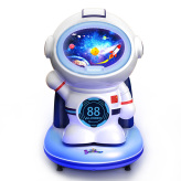 摇摇车新款2020投币儿童商用电动科幻太空人宝宝音乐摇摆机