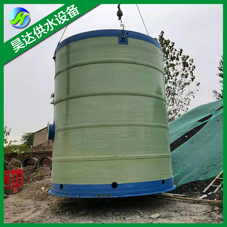 污水一体化泵站厂家 雨水一体化预制泵站厂家直销 -河北
