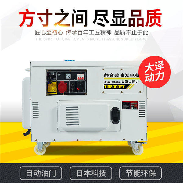 TO14000ET双缸10kw柴油发电机出厂价格