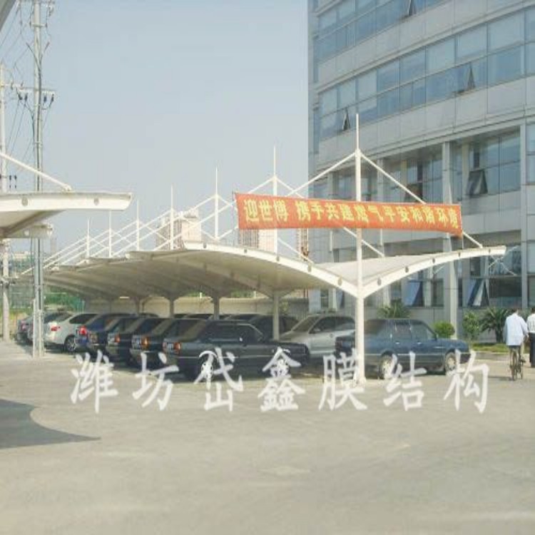 膜结构 岱鑫 膜结构停车棚 膜结构景观 厂家直销 车棚膜结构