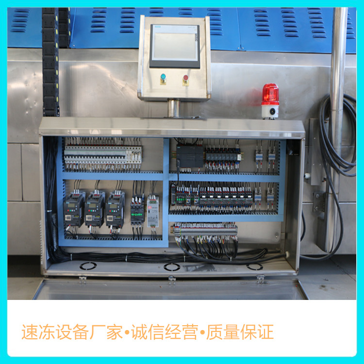 扇贝蛤蜊隧道速冻机 鱼头速冻机 海鲜隧道速冻设备 规格齐全的速冻机厂家