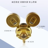 YQD-11氮气减压器采用双级减压的氮气减压器是上海齐威YQD-11氮气减压器制造厂家