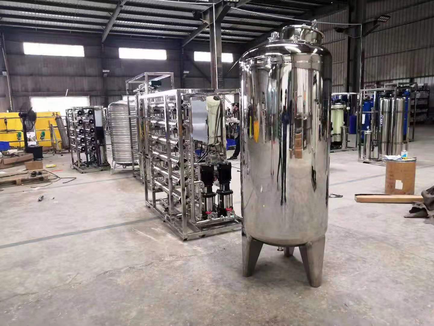 西北定制双级RO反渗透纯净水设备  工业纯水处理设备 水处理设备批发