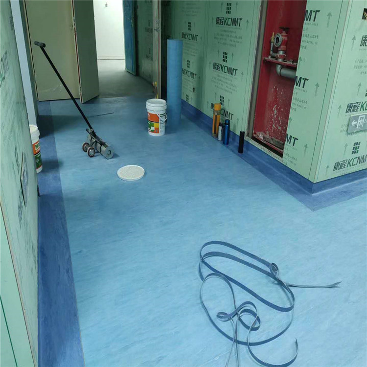 江苏常州医院PVC地板施工