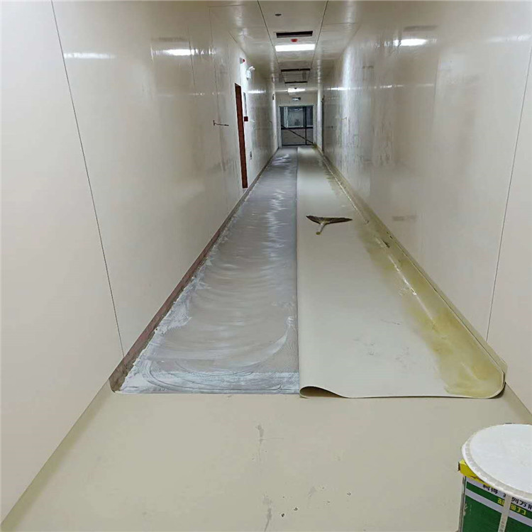贵州黔南医院PVC地板施工