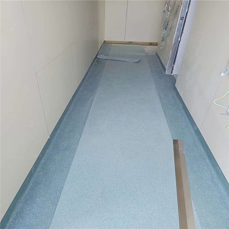 重庆铜梁县疗养院PVC地板铺装