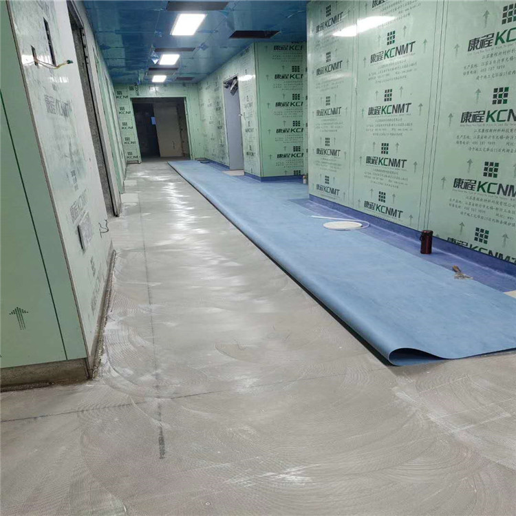 浙江衢州疗养院PVC地板铺装