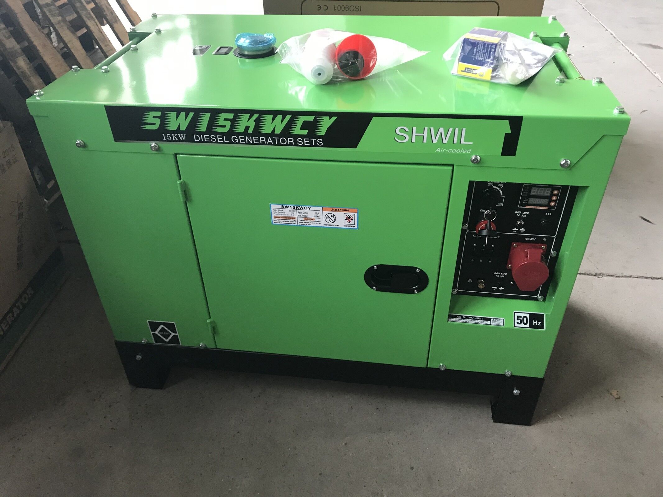 15kw柴油发电机常用功率18.75kva