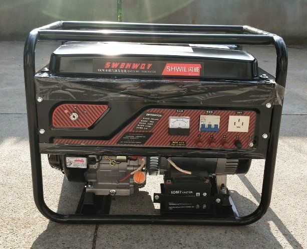 8kw汽油发电机备用功率10kw