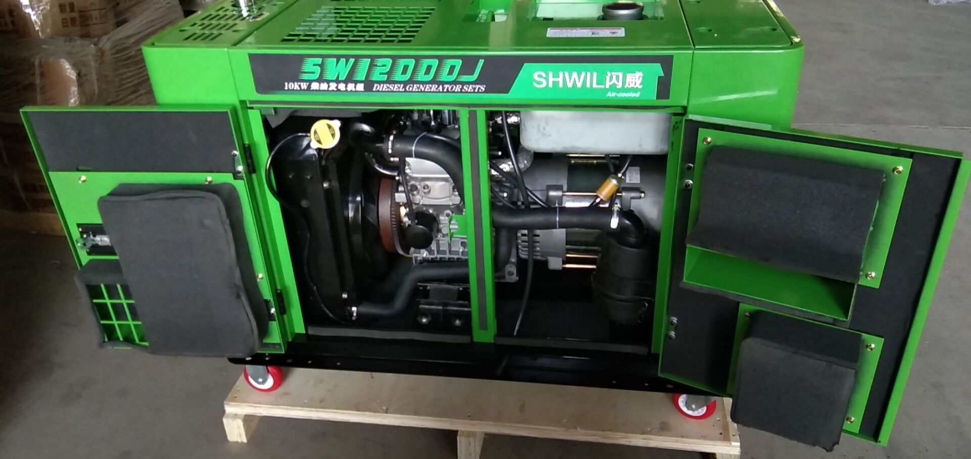 备用功率13.5kw 12kw柴油发电机