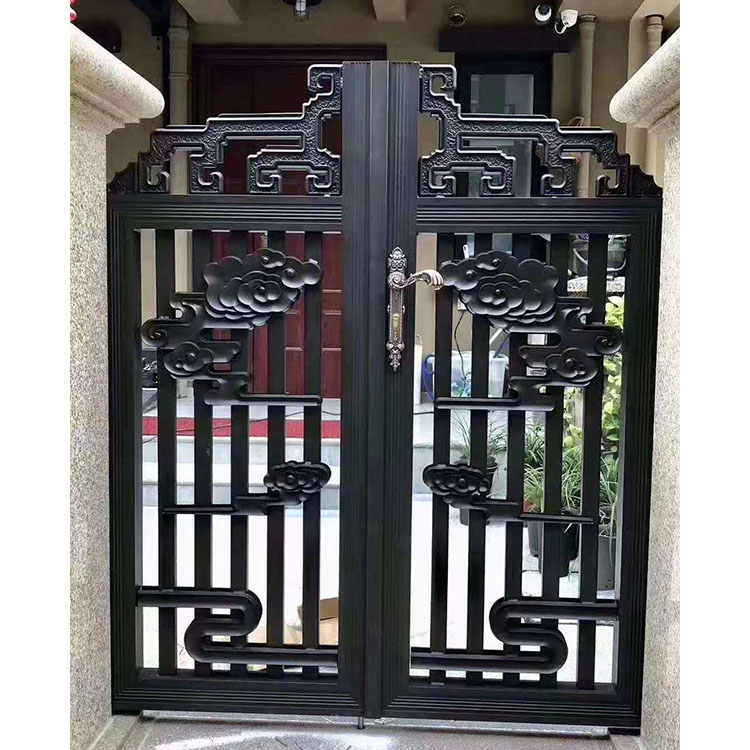 铝艺大门  铝合金门 庭院铝艺门商家