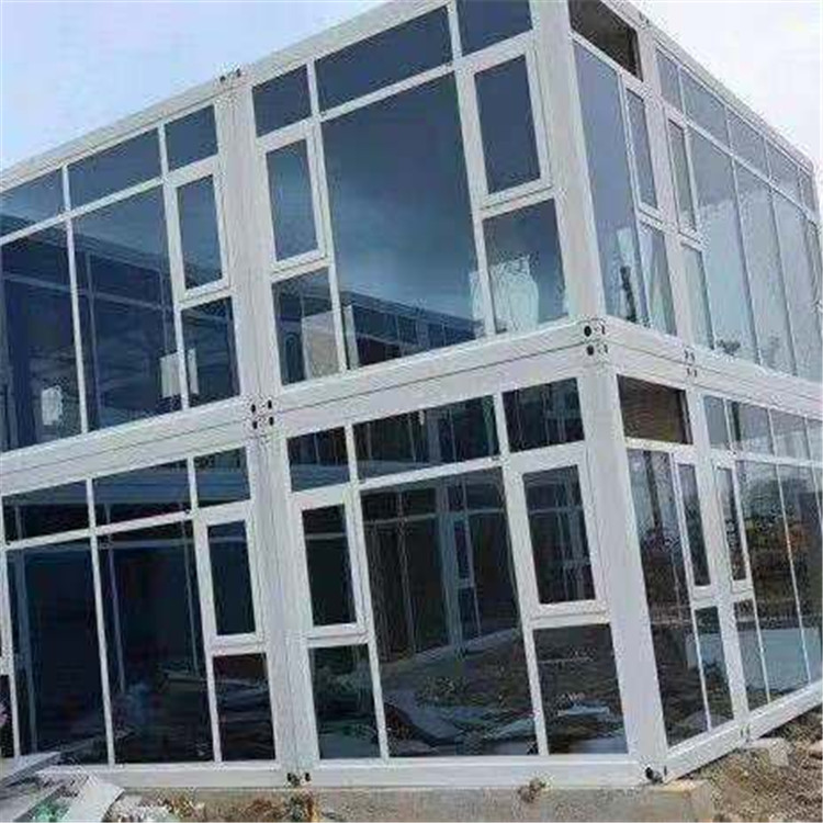 打包箱房  可住人 简易房搭建 建筑工地打包箱房