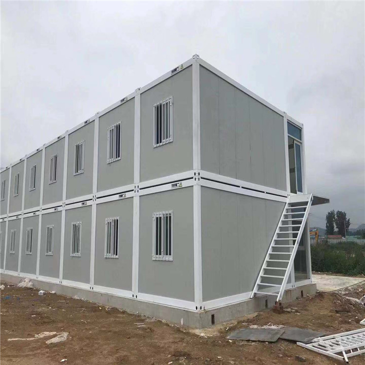 华晟达自建活动板房 自产自销打包箱房框架材料 临沂打包箱房批发 电路设施齐全