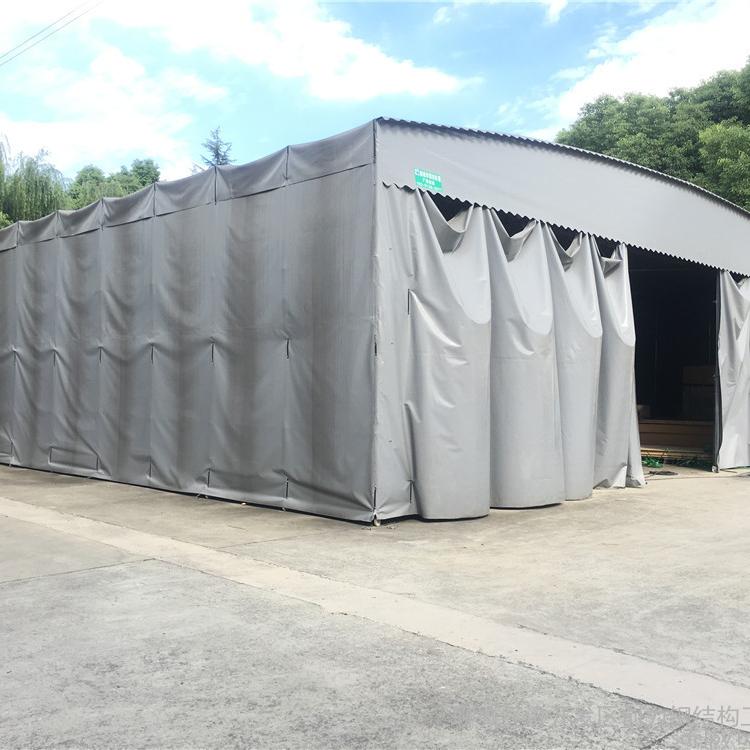 户外街道推拉雨棚   街区排挡伸缩雨篷   小吃街手动推拉帐蓬   炬烽雨篷