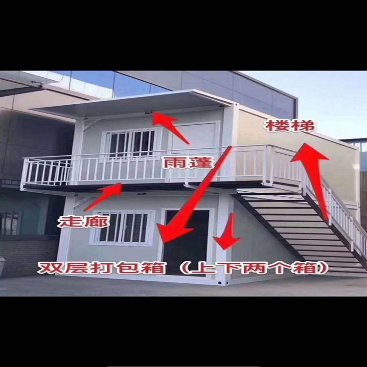 陕西打包箱房 箱房价格 厂家定制