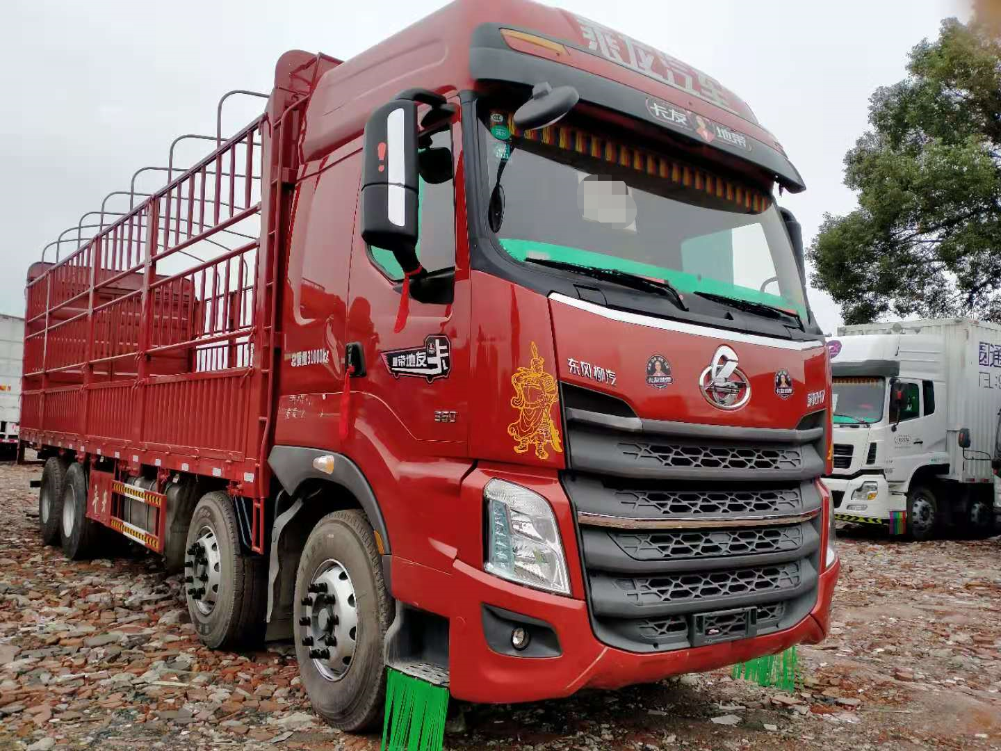 出售东风柳汽货车 乘龙H7货车 前四后八 9米6高栏 首付6万 18年5月份上户