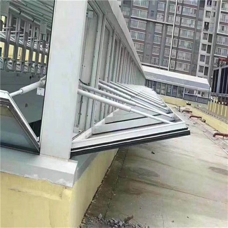 阳光房消防联动排烟窗   采光排烟天窗加工