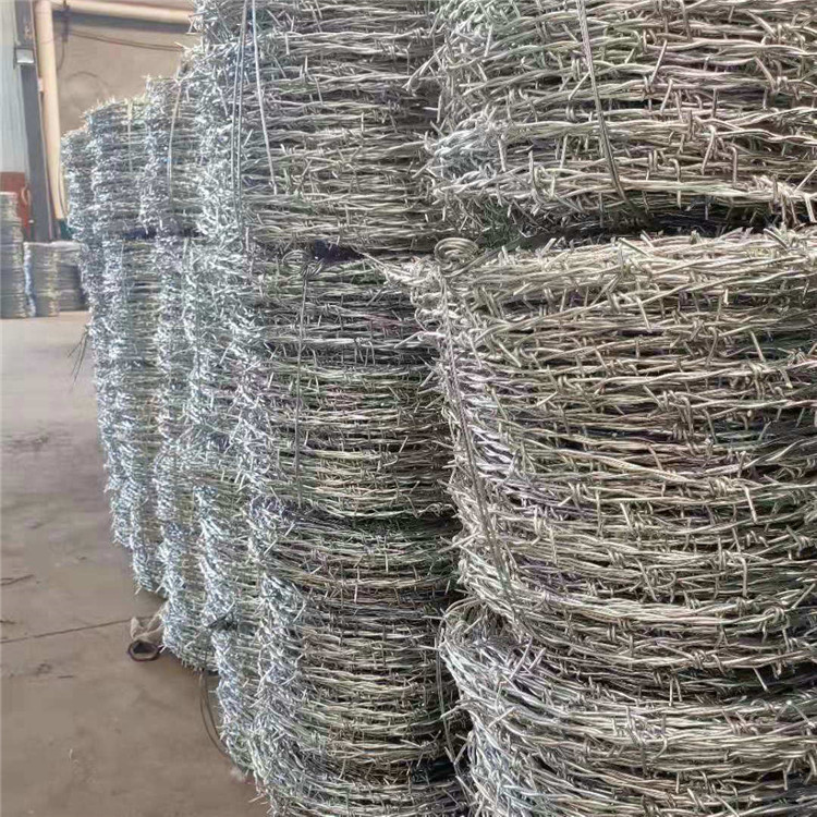   飞腾丝网 圈地防锈刺绳刺铁丝网 抗拉刺绳 厂家量身定制